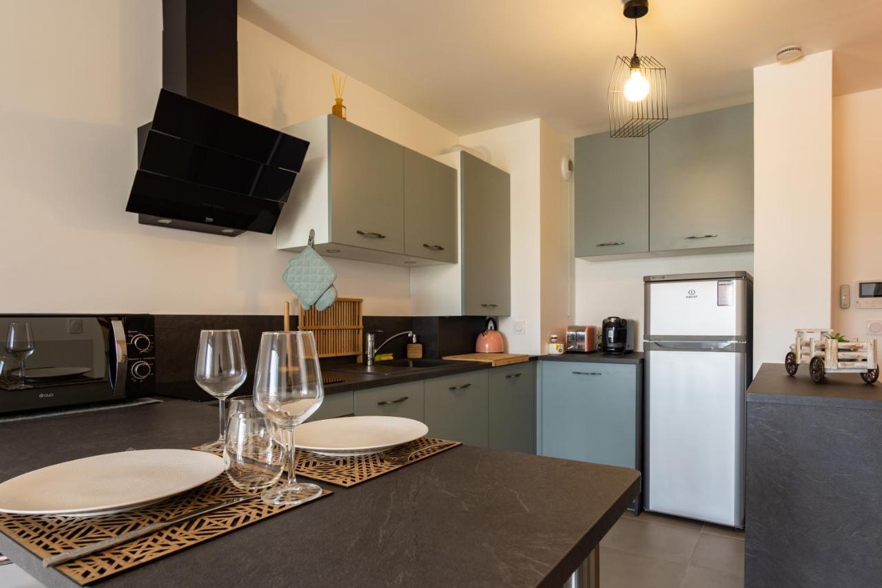 85 Geneve Confortable T2 Avec Parking Prive 안시 외부 사진